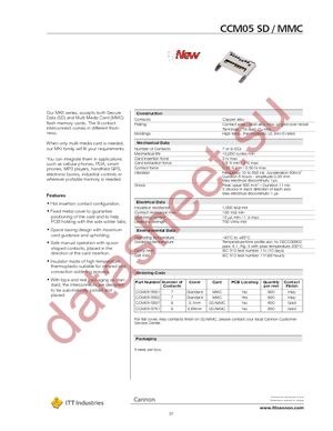 CCM05-5501LFT R901 datasheet  